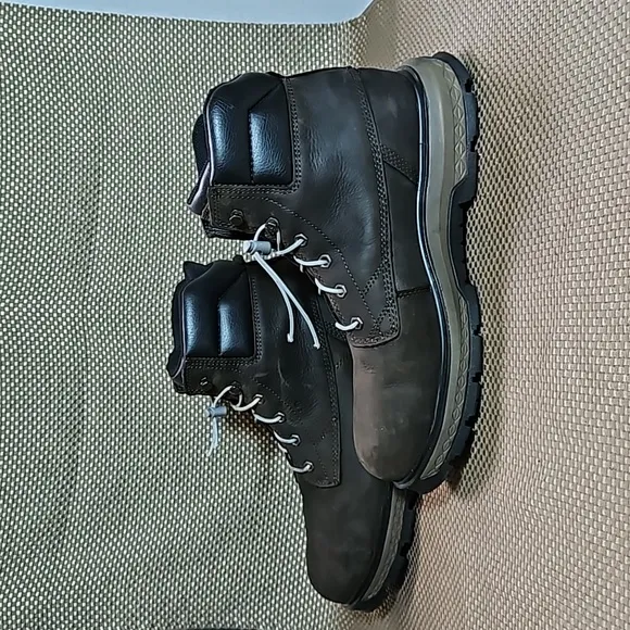 Caterpillar Men's Exposition 6&quot; Inch Dark Brown Alloy Toe Wide Width Work Boots
