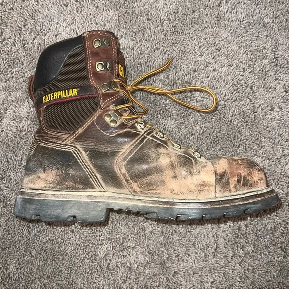 Caterpillar P90979 Men's Alaska 2.0 8&quot; Steel Toe Waterproof Boot Men’s US 9.5
