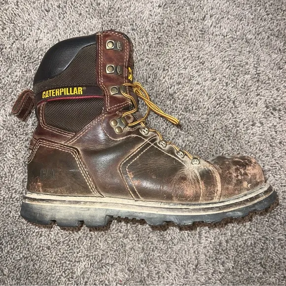 Caterpillar P90979 Men's Alaska 2.0 8&quot; Steel Toe Waterproof Boot Men’s US 9.5