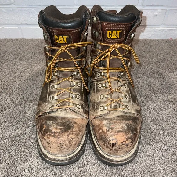 Caterpillar P90979 Men's Alaska 2.0 8&quot; Steel Toe Waterproof Boot Men’s US 9.5