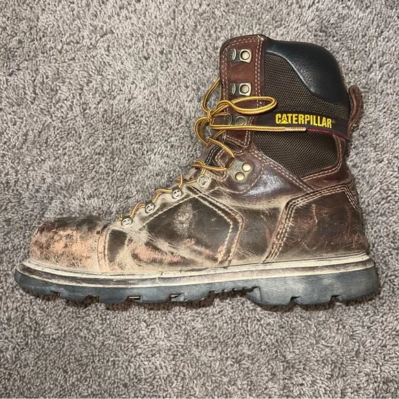 Caterpillar P90979 Men's Alaska 2.0 8&quot; Steel Toe Waterproof Boot Men’s US 9.5