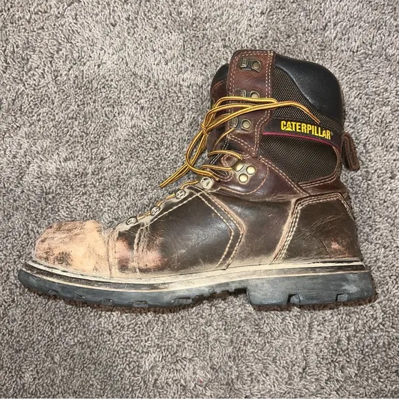 Caterpillar P90979 Men's Alaska 2.0 8&quot; Steel Toe Waterproof Boot Men’s US 9.5