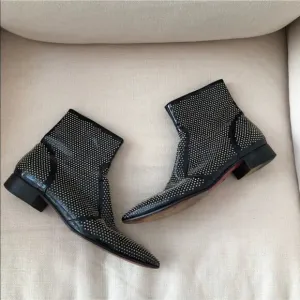 Cesare Paciotti Studded Ankle Boots