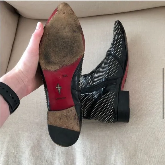 Cesare Paciotti Studded Ankle Boots