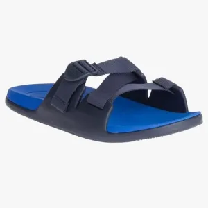 Chaco chillos slide sandals in color active blue