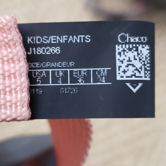 Chaco sandals kids size 5