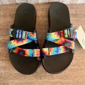 Chaco Sandals Men’s New Tie Dye Size 10