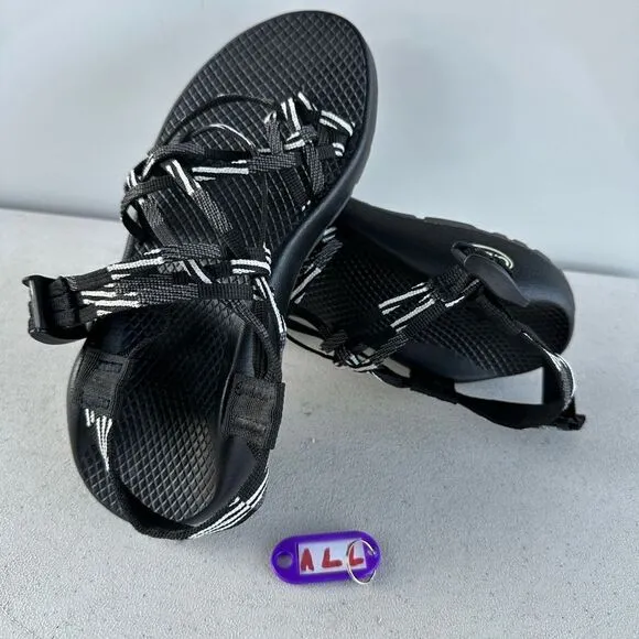 Chaco ZX/3 Women’s Sport Sandals Scatter Black &amp; White Size 7