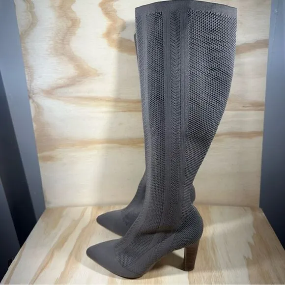 Charles David Tall Knit Boots Women’s Size 8