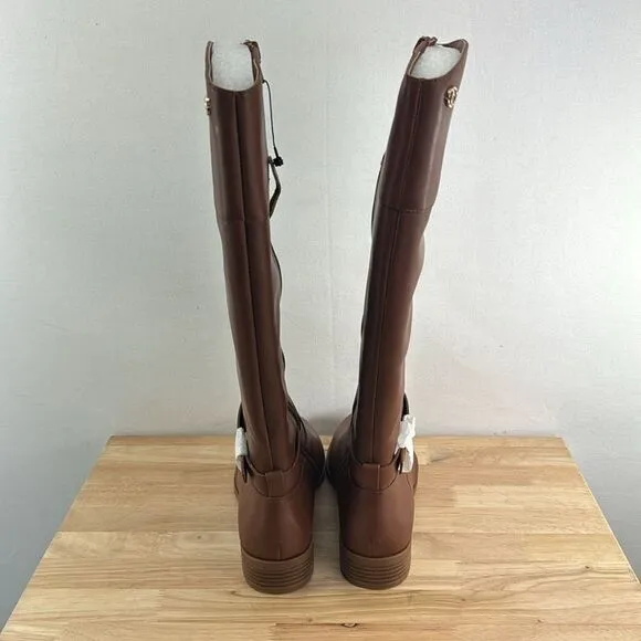 Charter Club Johannes Riding Boots- Brown Leather- Size 8.5 M- NIB