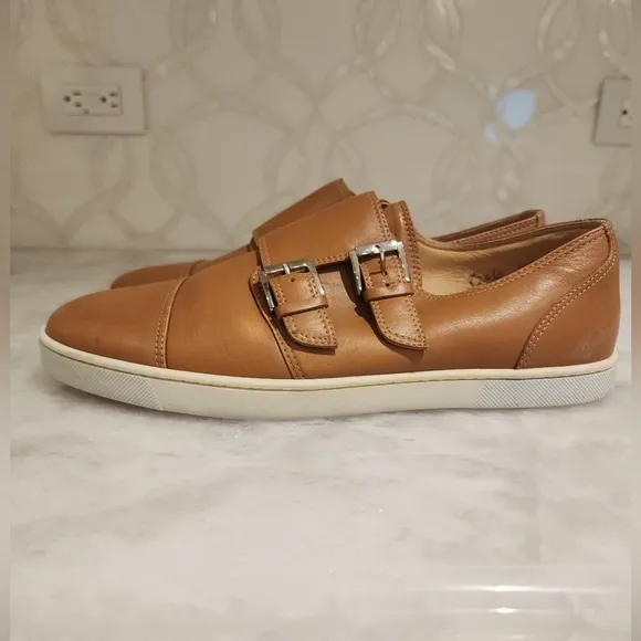 CHRISTIAN LOUBOUTIN Henri Style Noisette Leather