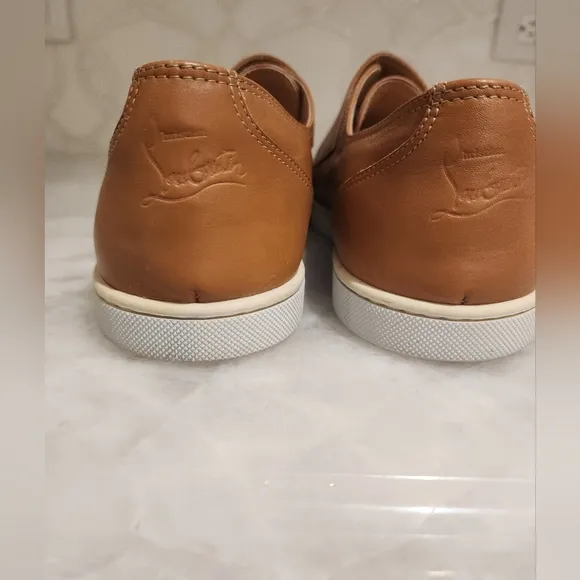 CHRISTIAN LOUBOUTIN Henri Style Noisette Leather