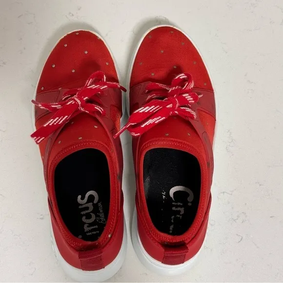 Circus By Sam Edelman Lakyn Women retro sneakers Shoes red size 7.5
