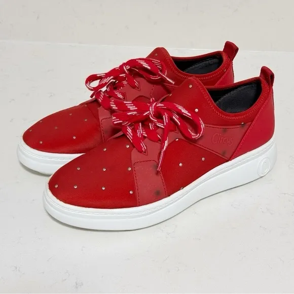 Circus By Sam Edelman Lakyn Women retro sneakers Shoes red size 7.5
