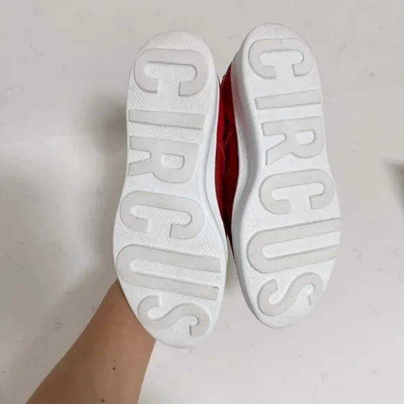 Circus By Sam Edelman Lakyn Women retro sneakers Shoes red size 7.5