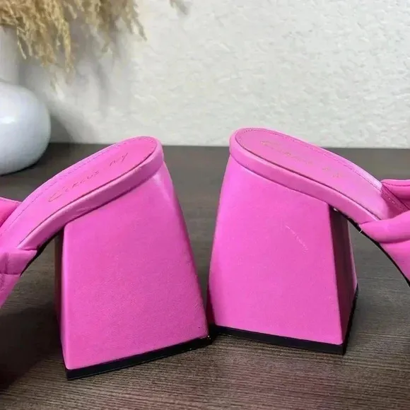 Circus by Sam Edelman Marlie Women's Size 5 Pink Crush Platform Sandal Shoes