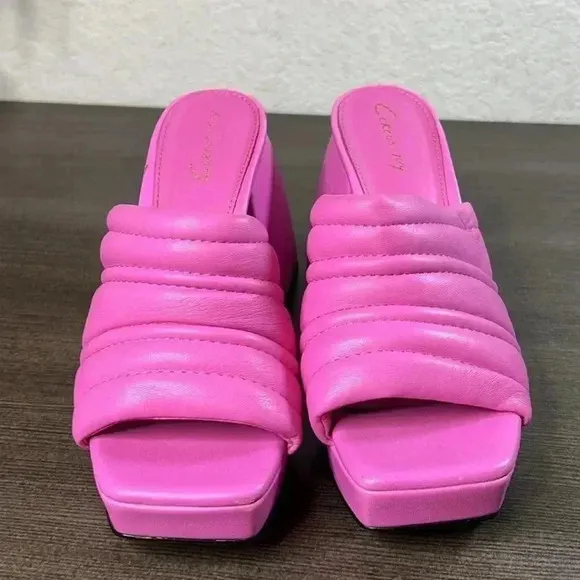 Circus by Sam Edelman Marlie Women's Size 5 Pink Crush Platform Sandal Shoes