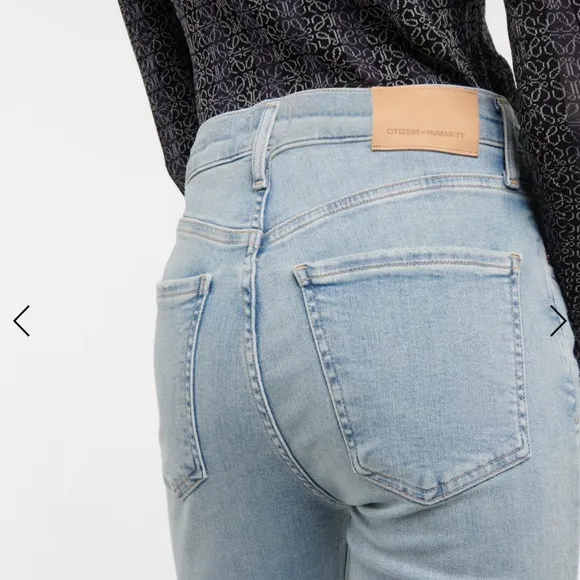 Citizens of Humanity Oivia Crop Slim Straight Jean | Size 23 | Dante