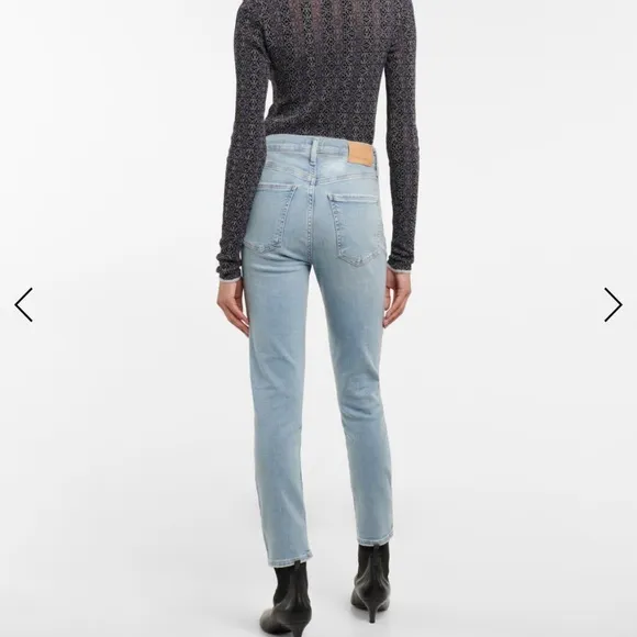 Citizens of Humanity Oivia Crop Slim Straight Jean | Size 23 | Dante