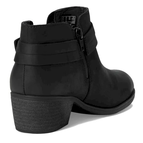 Clarks Charlten Rae Black Booties Women's Size 6.5W New