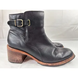 CLARKS Clarkdale Jax Boots Black Leather size 9