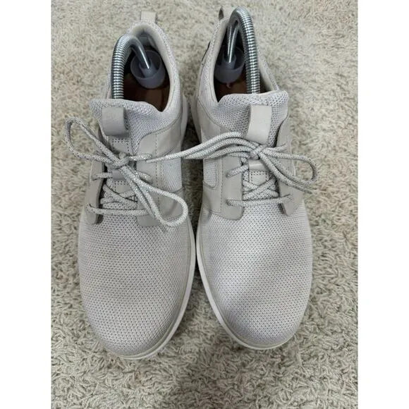 Clarks Men's Un Globe Run Casual Lace Up Sneaker Shoes Ivory‎ Size 9.5 Comfort