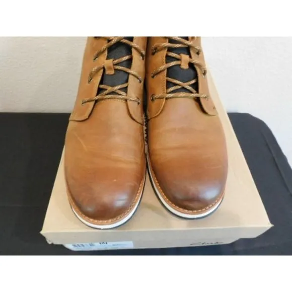 Clarks Topton Mid Gore-Tex GTX size US 11.5 M Men's Brown Casual Dress Boots