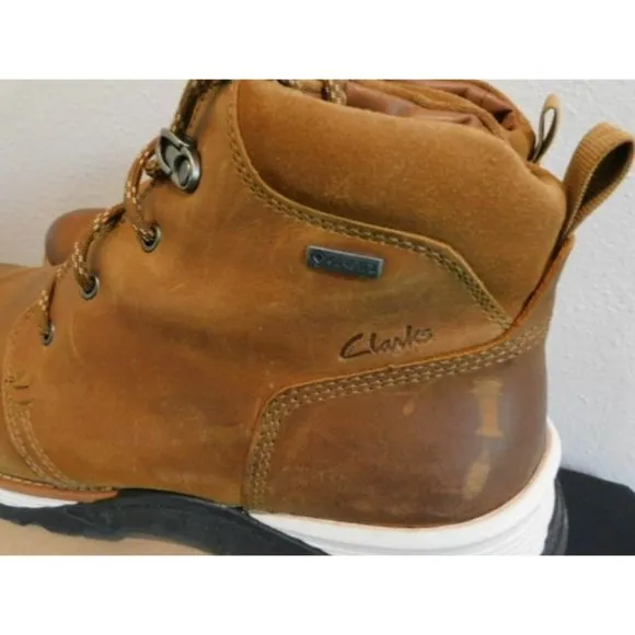 Clarks Topton Mid Gore-Tex GTX size US 11.5 M Men's Brown Casual Dress Boots