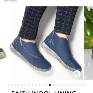 Cloud Faith Wool Lining Ankle Boots Size 40