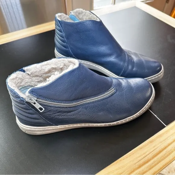 Cloud Faith Wool Lining Ankle Boots Size 40