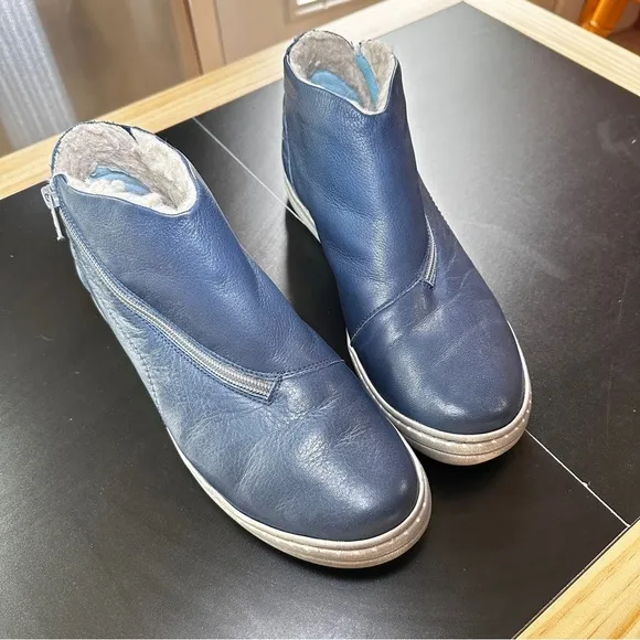 Cloud Faith Wool Lining Ankle Boots Size 40