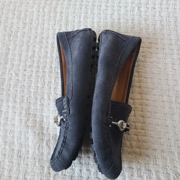 Coach Arlene Moccasin Suede Loafers Women's Size 7 B