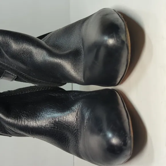 Coach Fara black tall Boots womans size 9 EU 39