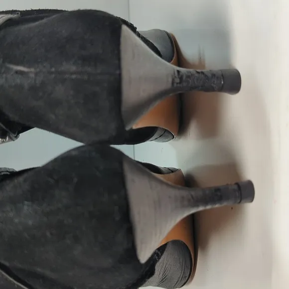 Coach Fara black tall Boots womans size 9 EU 39