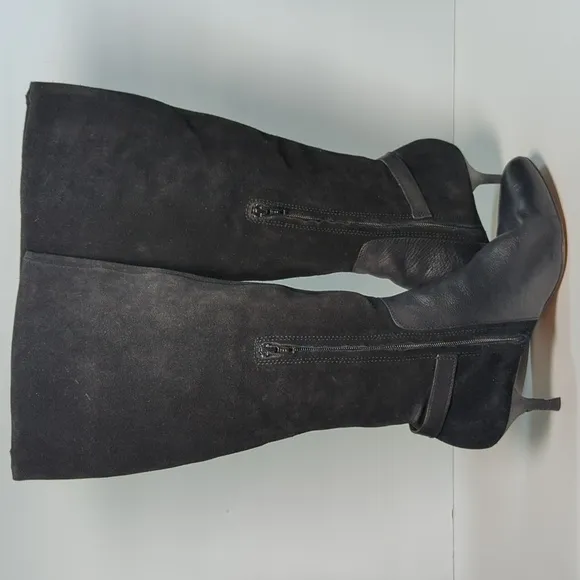 Coach Fara black tall Boots womans size 9 EU 39