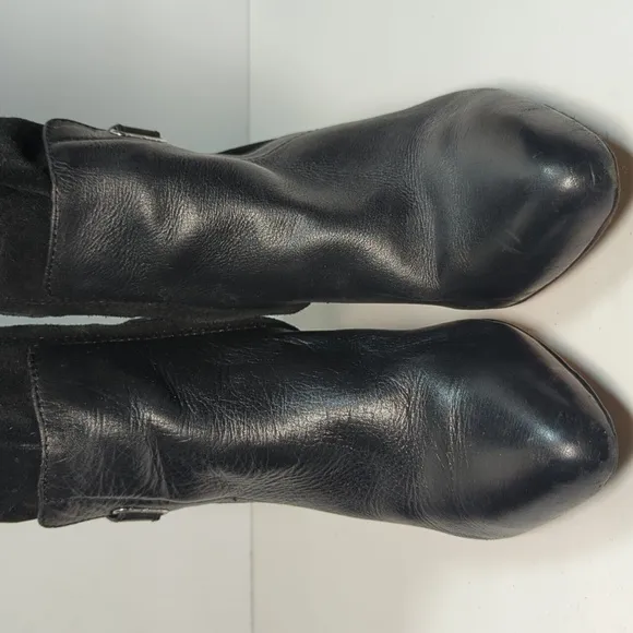 Coach Fara black tall Boots womans size 9 EU 39