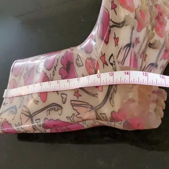 Coach Floral Poppy Tall Rain Boots