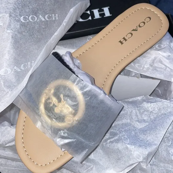 Coach rope sandals