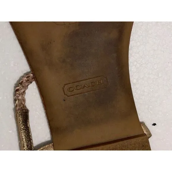 Coach Seahorse Sandals