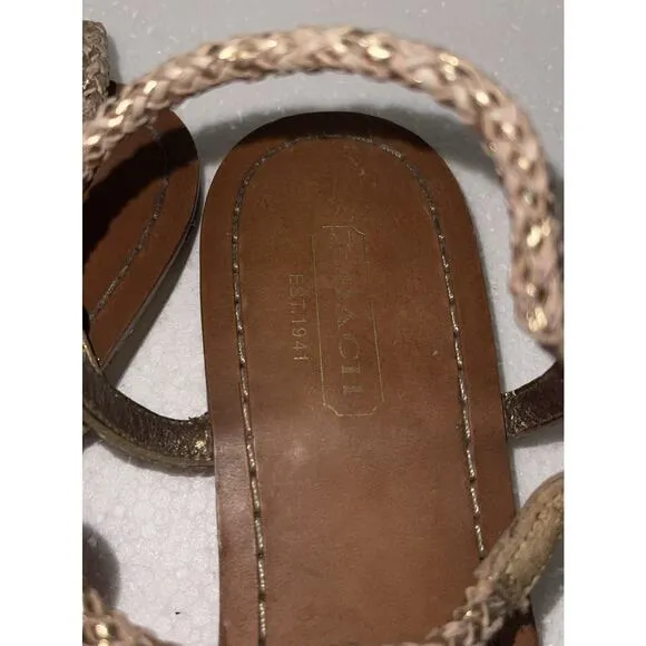 Coach Seahorse Sandals