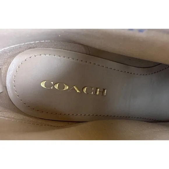 Coach Women's Gabi Black Leather Ankle Boots Size 9.5