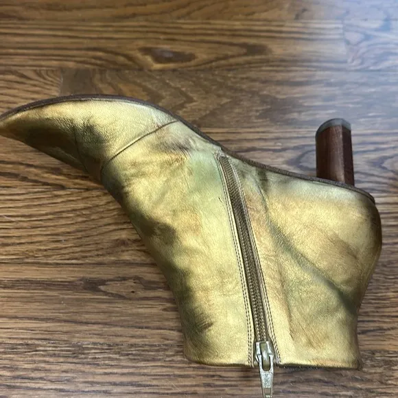 Coclico Gold Booties - 38 1/2