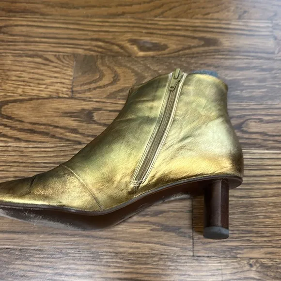 Coclico Gold Booties - 38 1/2