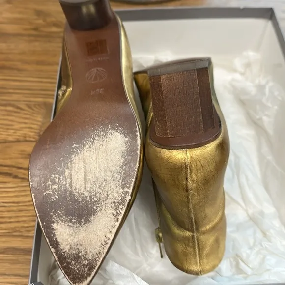 Coclico Gold Booties - 38 1/2