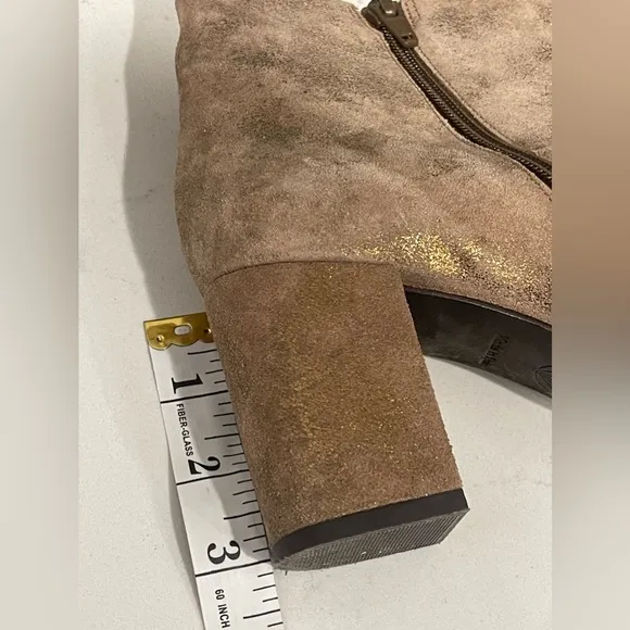 Coclico Metallic Suede Ankle boots 37.5