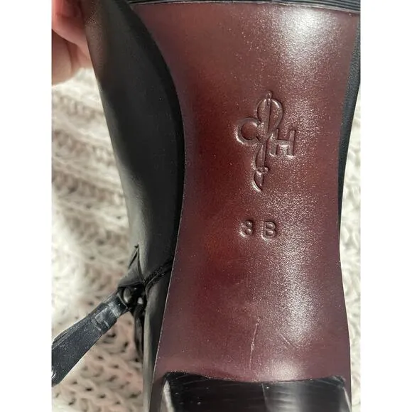 Cole Haan Ankle Boots Women's Size 8 B Made in Brazil Leather R10 D32375 Black