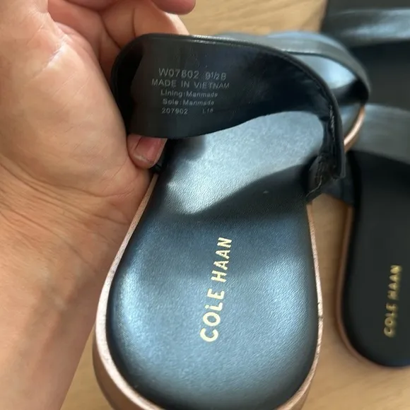Cole Haan black sandals 9.5 Women’s