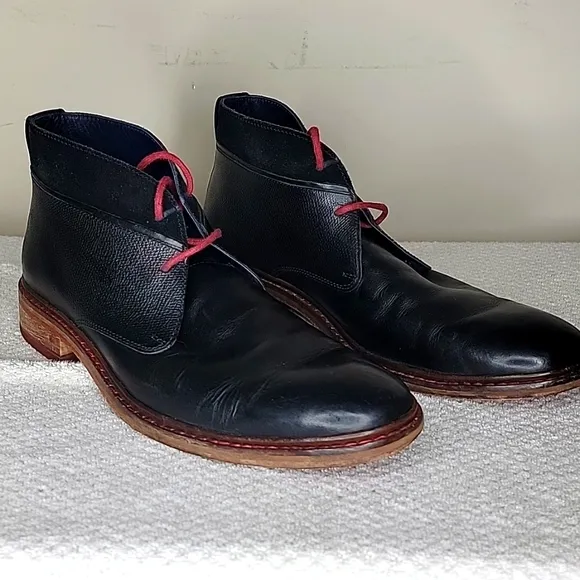 Cole Haan Colton Chukka Boots Size 10 1/2 M Black