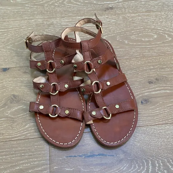 Cole Haan Gladiator Leather Sandals D41729 Brown Women’s Size 8.5