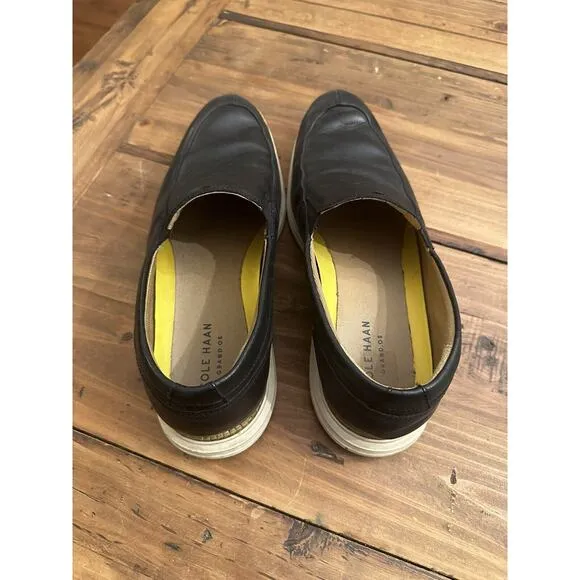 Cole Haan Grand OS Black leather loafers Size 11.5